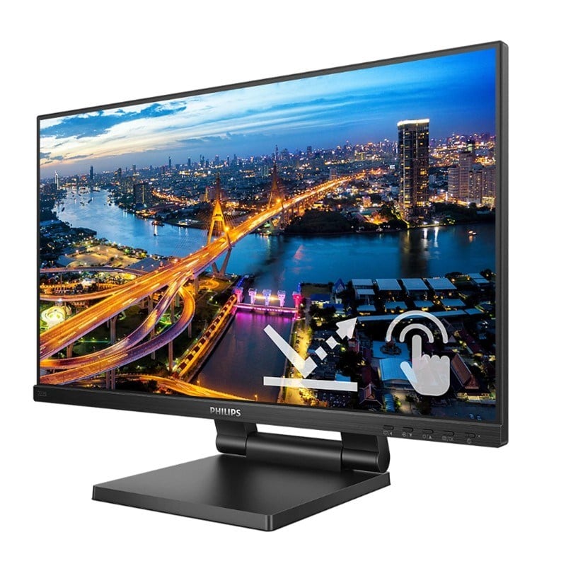 21.5 222B1TC/00 IPS 4MS 75MHZ 1XVGA 1XHDMI 1XDP 1XUSB 3.2 FHD 1920X1080 HOPARLÖR DOKUNMATİK EKRAN VESA SİYAH