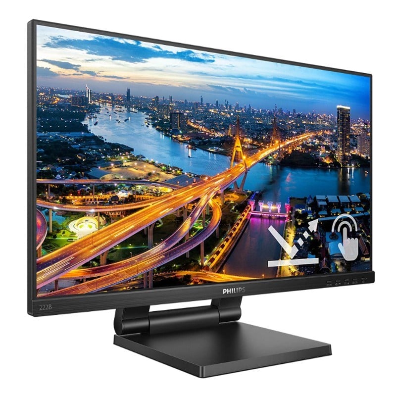 21.5 222B1TC/00 IPS 4MS 75MHZ 1XVGA 1XHDMI 1XDP 1XUSB 3.2 FHD 1920X1080 HOPARLÖR DOKUNMATİK EKRAN VESA SİYAH