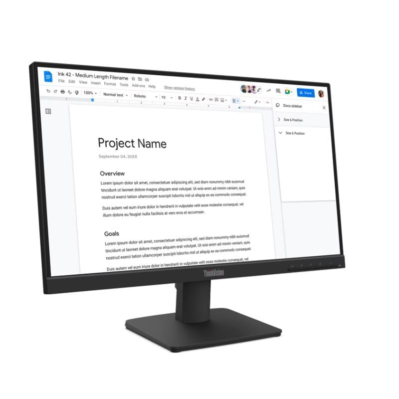 21.5 S22-4E THINKVISION 64CBKAT6TK FHD 4MS 100HZ HDMI+VGA WLED MONITOR (3 YIL GARANTİ)