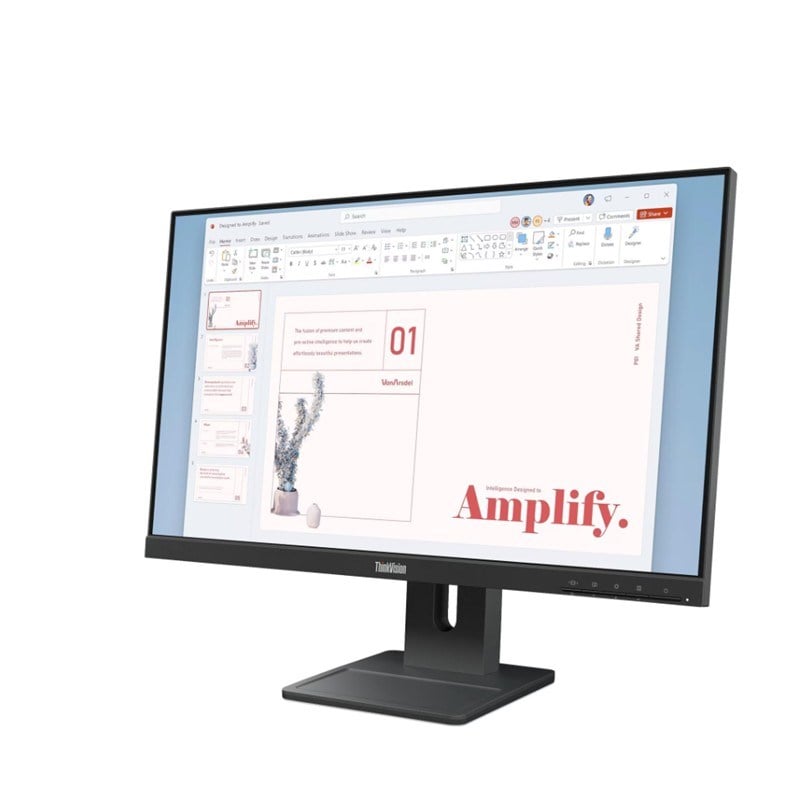 23.8 E24-40 THINKVISION 64BAMAT1TK FHD 6MS 100HZ HDMI+DP+VGA WLED MONITOR