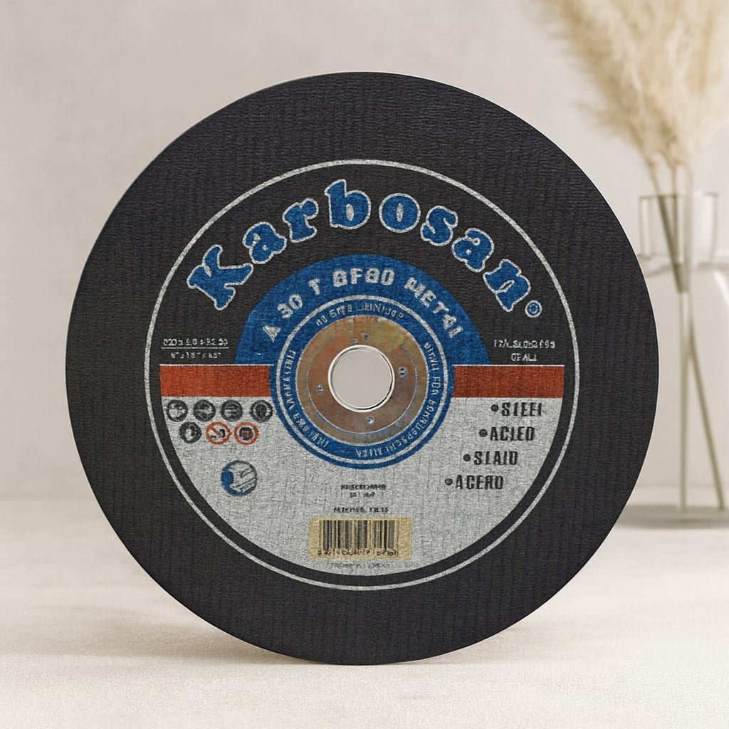230mm Metal Kesici Disk 3.0mm 22mm Spiral Taş