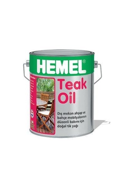2,5 Litre 1. Sınıf Tik Yağı, Ahşap Koruma