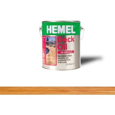 2,5 Lt Teak Yağı ile Ahşap Koruma ve Bakım