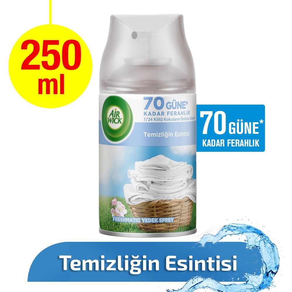 250 ml Lavanta Yedek Sprey 70 Gün Süren Temizlik Esintisi