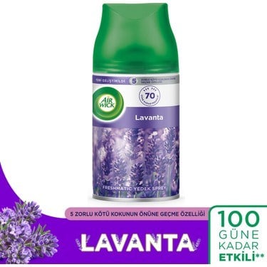 250 ml Lavanta Yedek Sprey 70 Güne Kadar Taze
