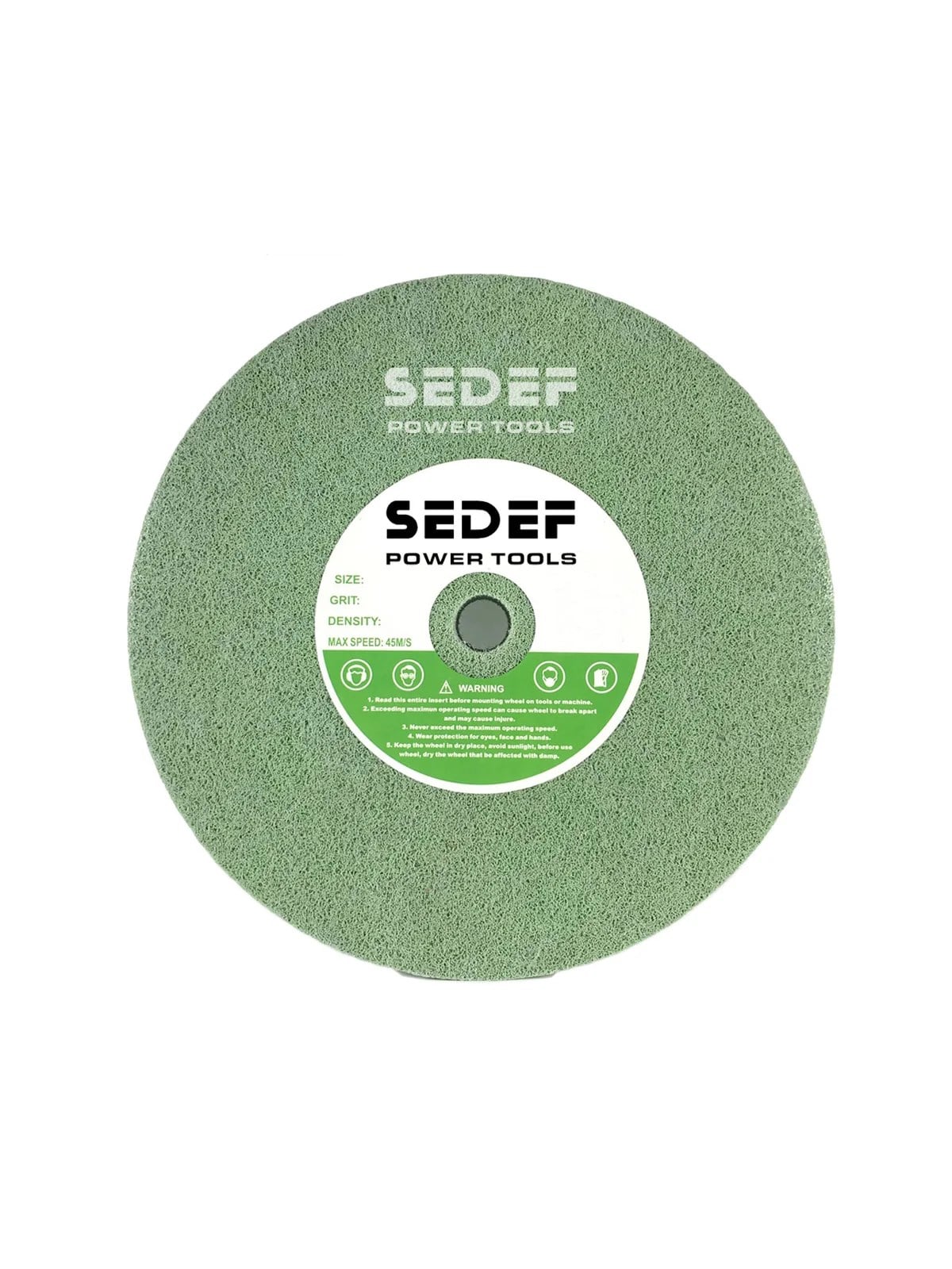 250x30x25 mm Yeşil Skoç Elyaf Zımpara Taşı 7PA 240 Kum