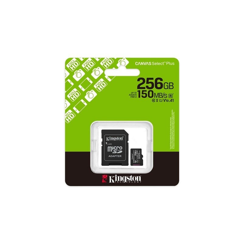 256 GB CANVAS SELECT PLUS MICRO SD CARD CL10 SDCS3/256GB
