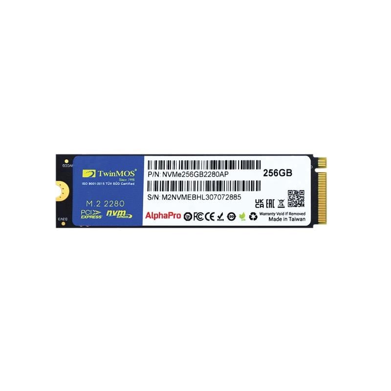 256 GB M.2 PCIE NVME 3600/3250 NVMe256GB2280AP