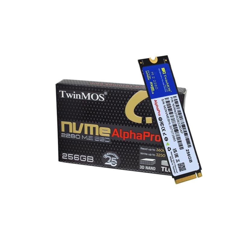 256 GB M.2 PCIE NVME 3600/3250 NVMe256GB2280AP