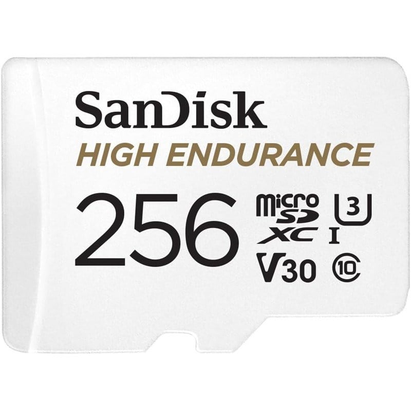256GB HIGH ENDURANCE MICROSD 100MB/S SDSQQNR-256G-GN6IA