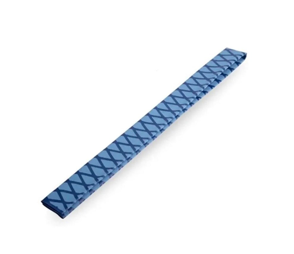 25mm Olta Kamışı Koruyucu Kaydırmaz Makaron Shrink 100cm - MAVİ