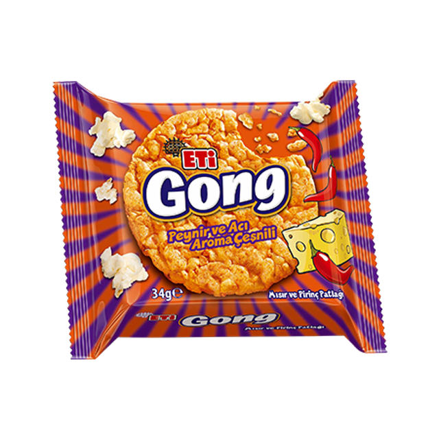 27447 Gong Peynirli Acılı 68gr