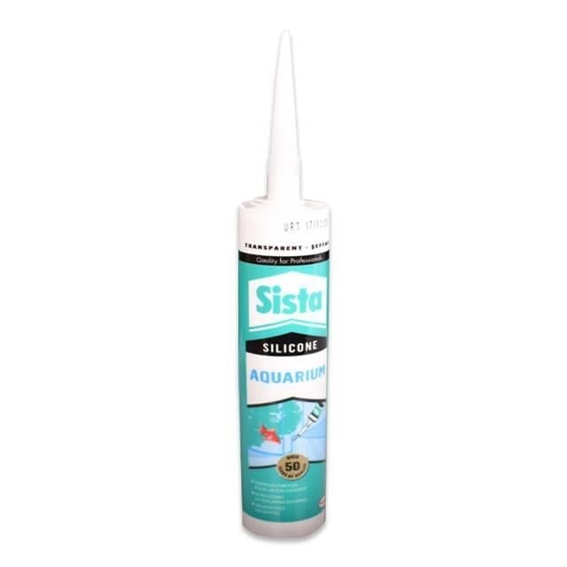 280ml Akvaryum Silikon Şeffaf 1 Adet