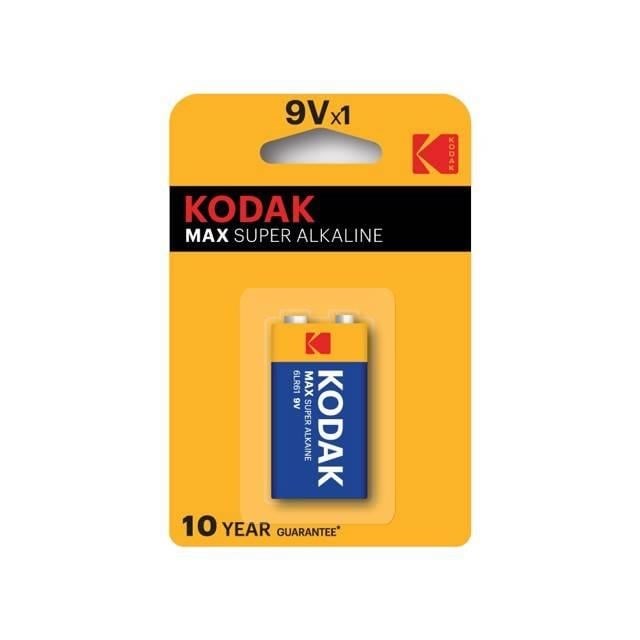 2850 Max 9V Alkalin Pil