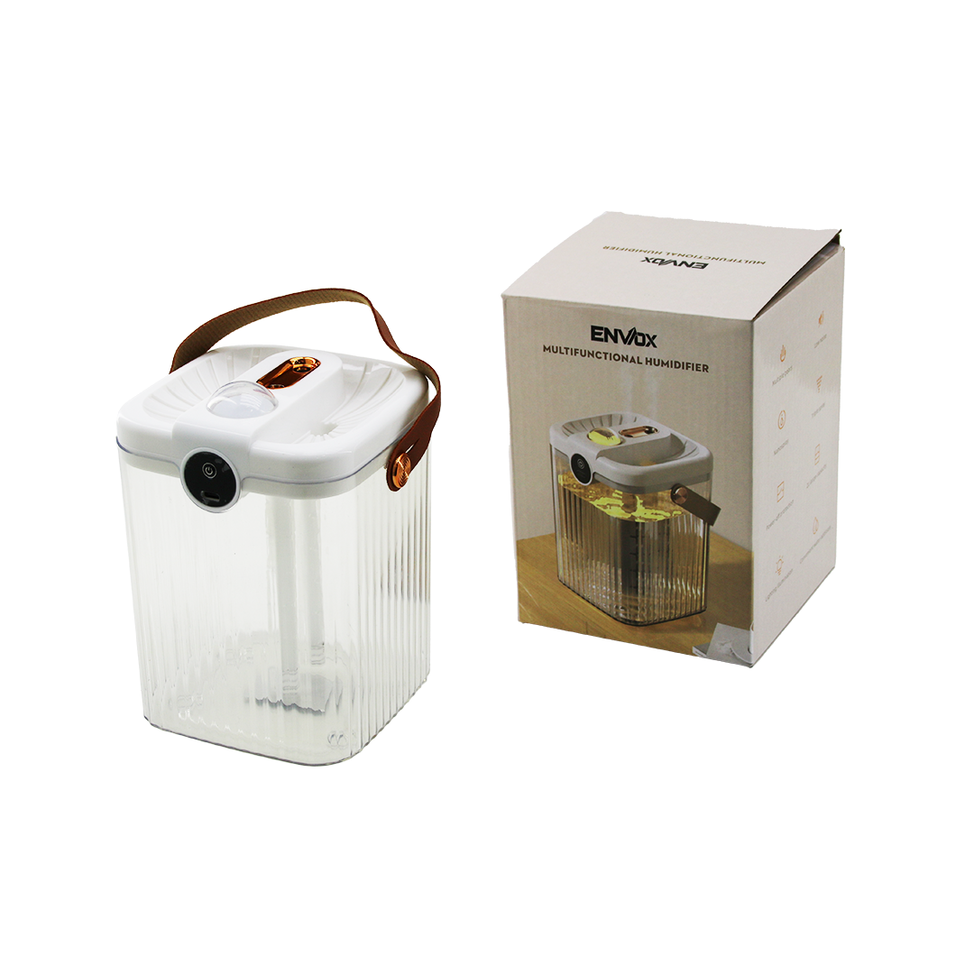 2L USB Şarjlı Işıklı Hava Nemlendirici - Buhar & Koku Giderici