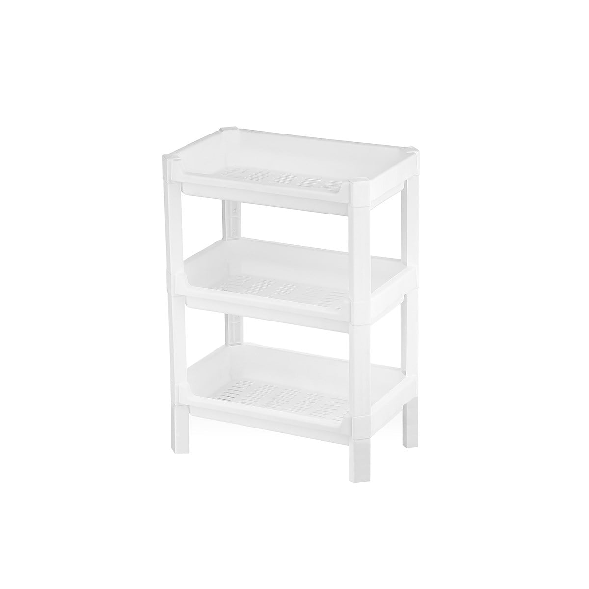 3 Katlı Geniş Sepet Organizer Raf Ünitesi 510x205x685 mm