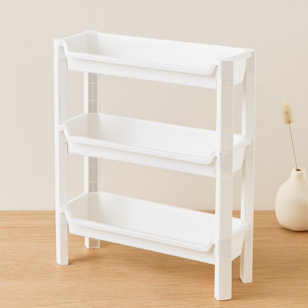 3 Katlı Sepet Organizer Raf Ünitesi 465x145x500 mm