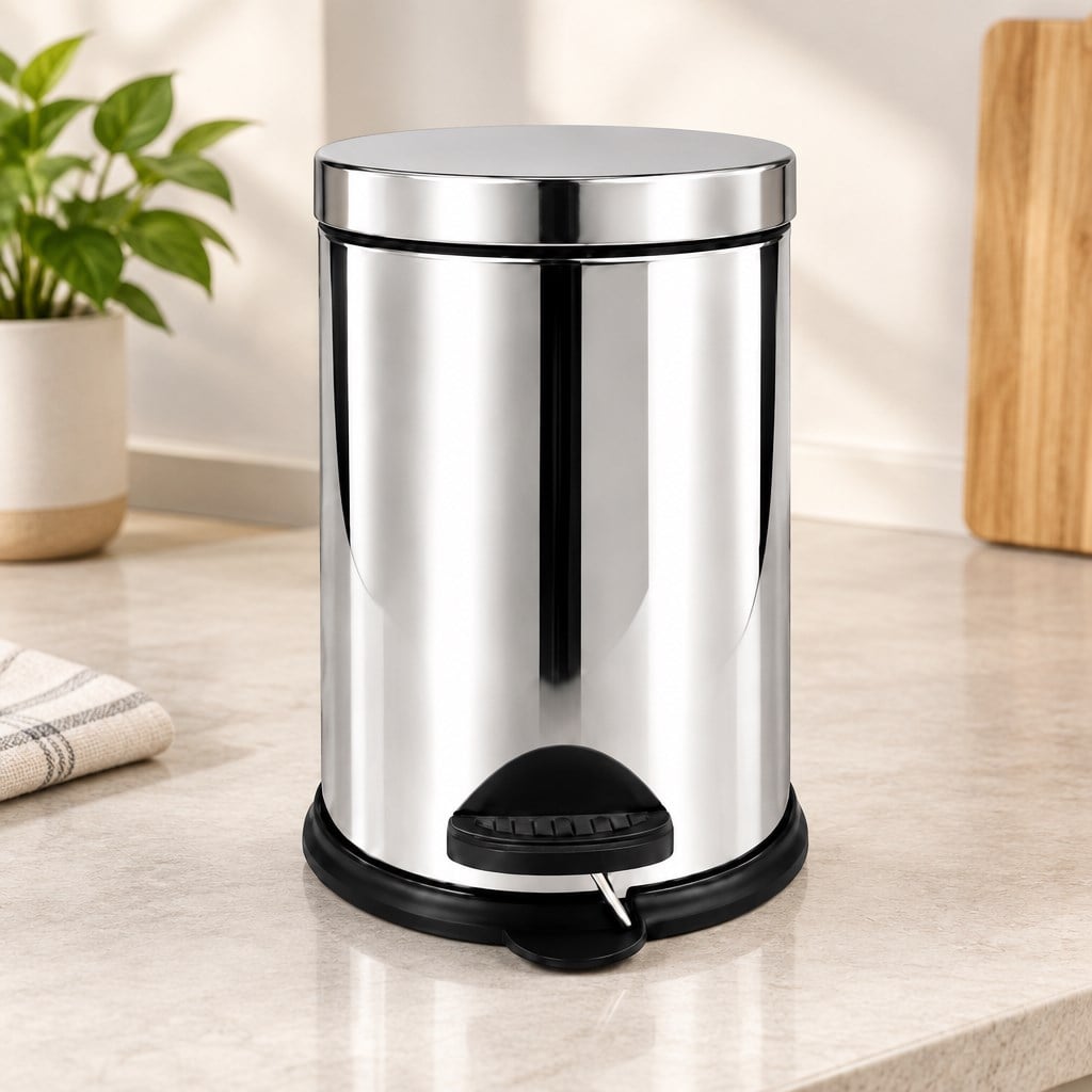 3 L Metal Pedallı Çöp Kovası