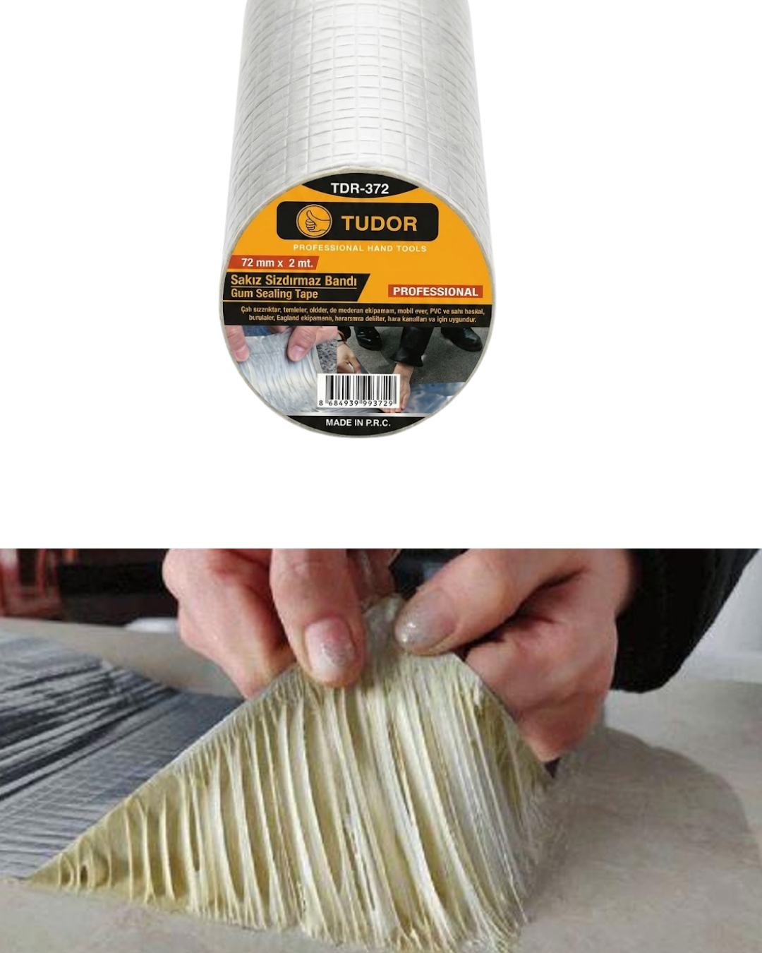 3 Lü Set Çatı Balkon PVC Boru İçin Sızdırmazlık Tamir Bandı