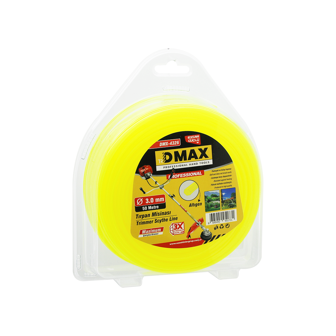3.0 mm x 50 m Tırpan Misinası - Çim Biçme