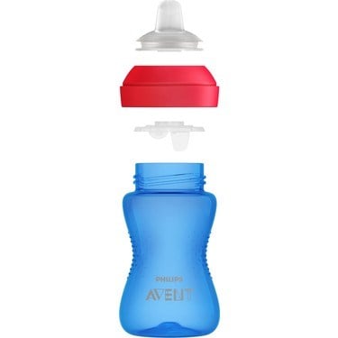 300 ml Ergonomik Alıştırma Bardağı, Mavi Renk