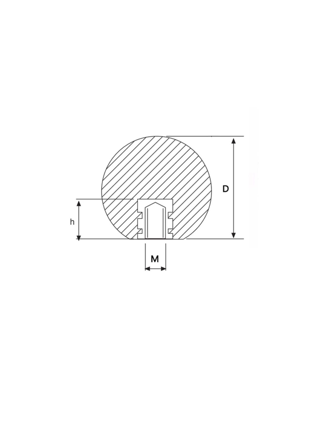 30mm M8 Topuz Sap