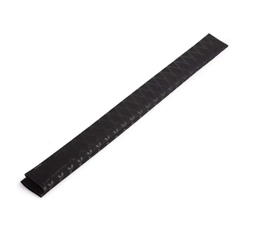 30mm Olta Kamışı Koruyucu Kaydırmaz Makaron Shrink 100cm - SİYAH