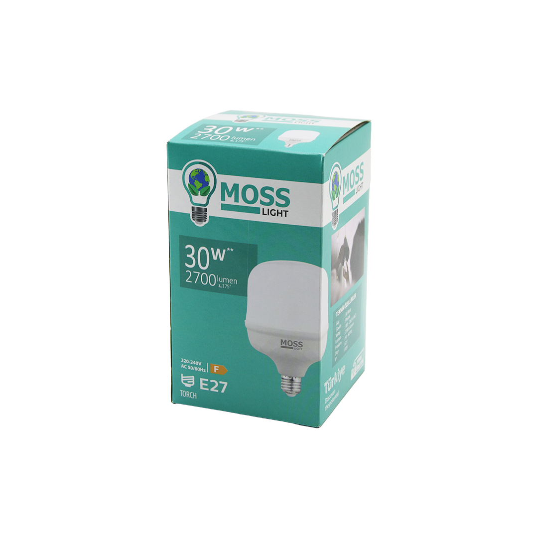 30W LED Ampul E27 2700 Lumen 50.000 Saat