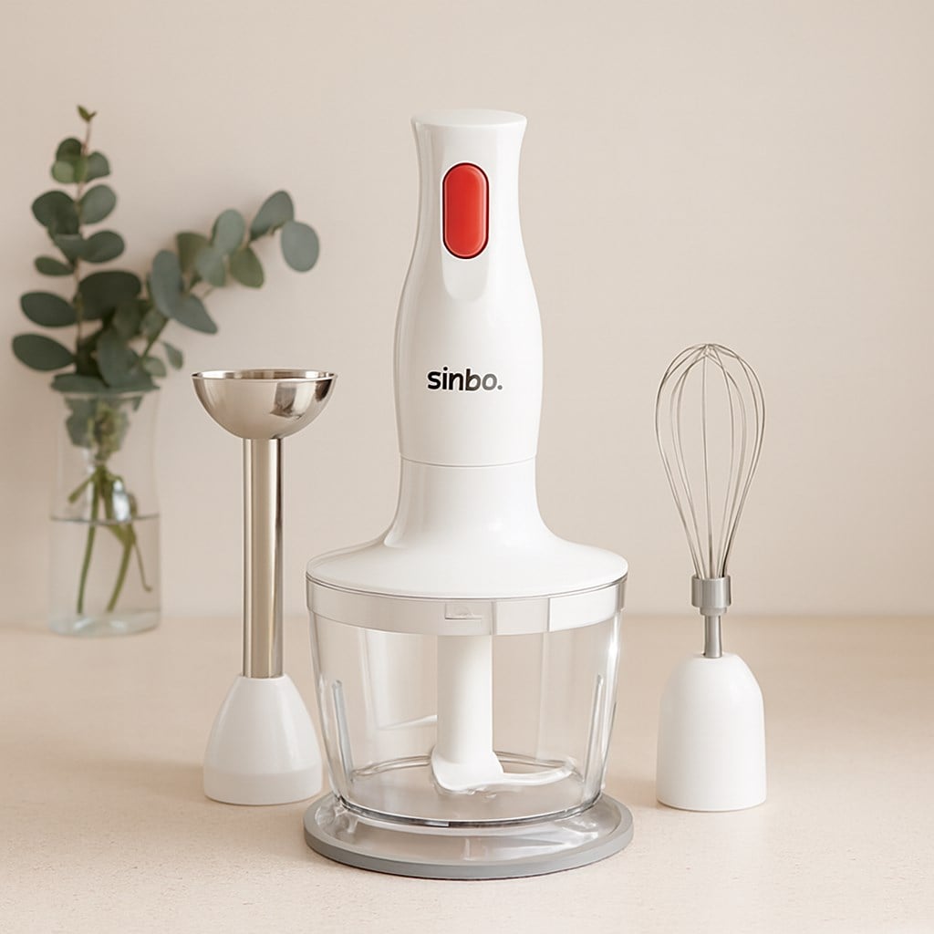 350W Blender Seti - 600ml Doğrayıcı & Mikser