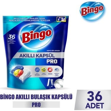 36 Adet Akıllı Kapsül Pro Bulaşık Deterjanı Tableti