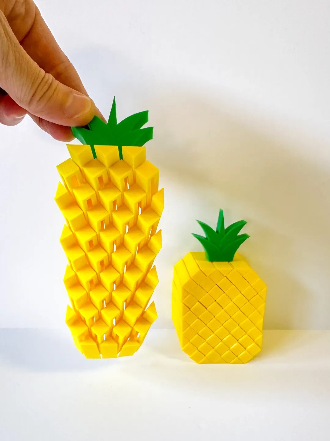 3D Baskı Ananas Fidget Oyuncak - Hareketli Duyusal Masa Oyuncağı, Stres Giderici Puzzle Fidget