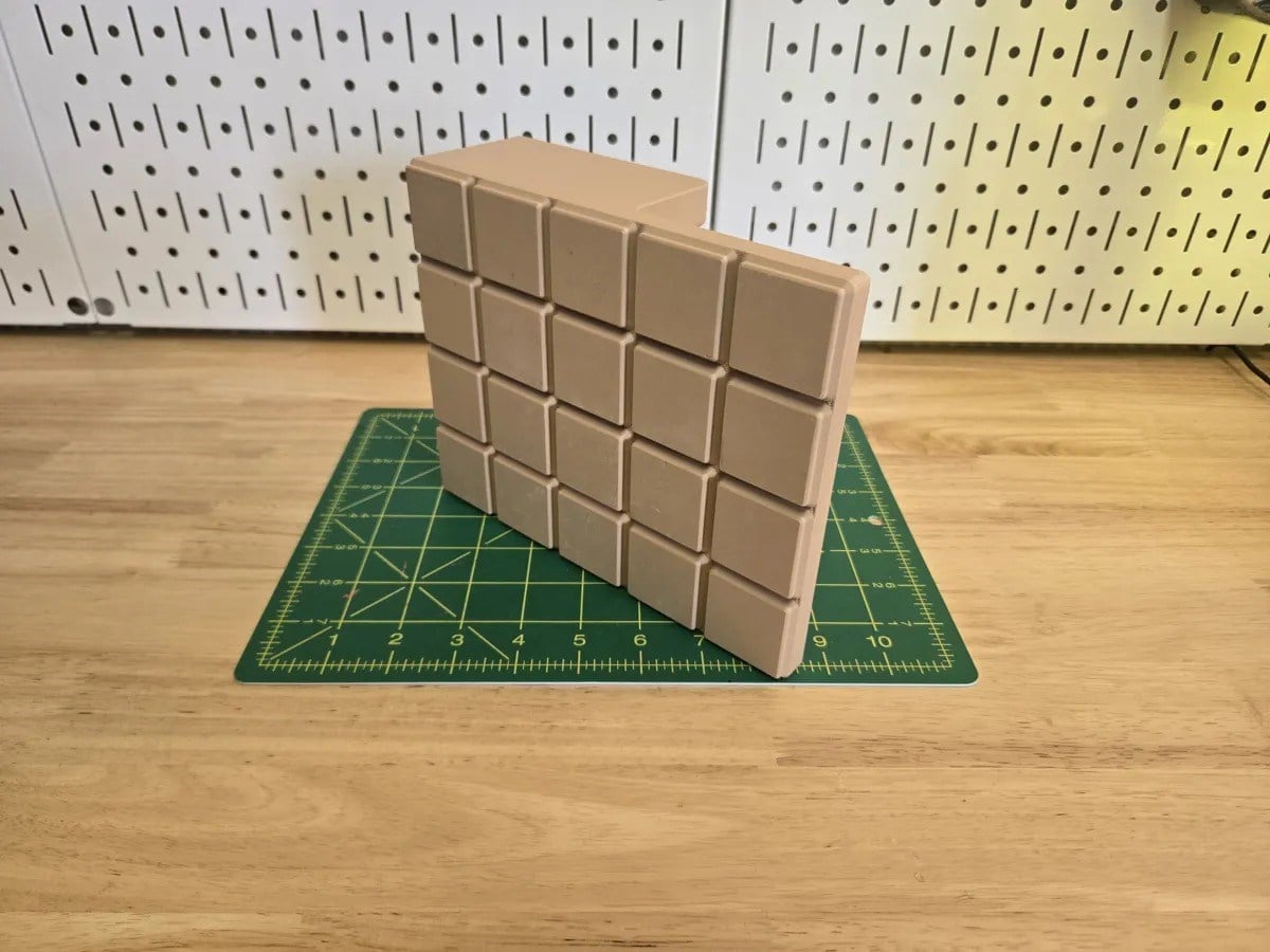 3D Baskı Çatal Kaşık Bıçak Organizeri Çekmece İçi Kaşıklık Düzenleyici Sıralı Yuvalı Bej