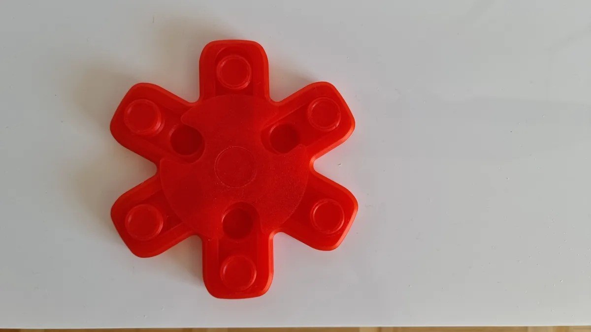 3D Baskı Ödül Mamalı Köpek ve Kedi Zeka Oyuncağı Akıllı Ödül Puzzle Kırmızı