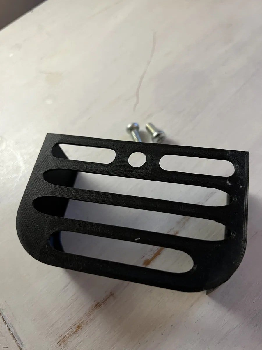 3D Baskı Set Üstü Medya Kutusu VESA Braketi TV Arkası Montaj Aparatı Destek Gerektirmeyen Siyah