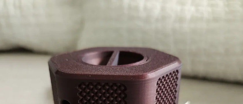 3D Baskı Taşınabilir Kablo Düzenleyici Makara Şarj ve USB Kablo Toplayıcı Döner Kablo Sarıcı - Kahverengi
