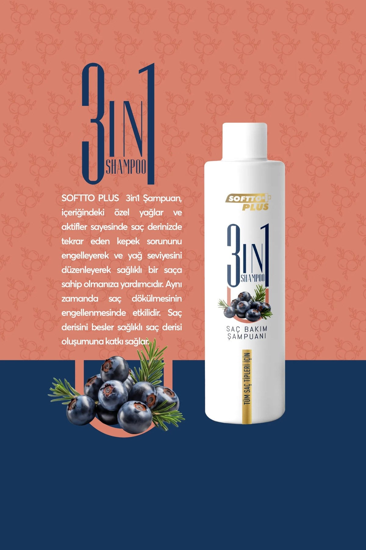 3IN1 E.G.Z. SAÇ BAKIM ŞAMPUANI 250 ML