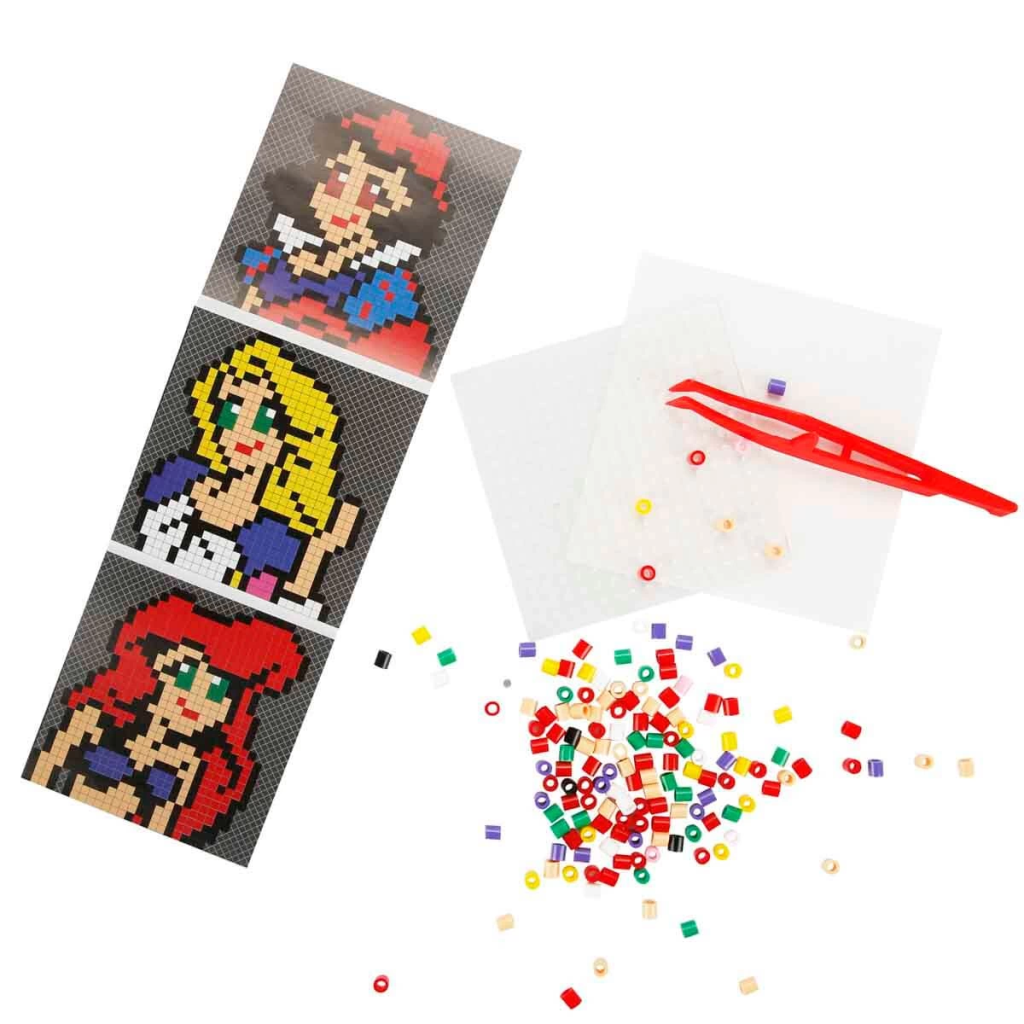 3in1 NessiWorld Princess Pixel Pixel Boncuk Aktivite ve Oyuncak Seti S00005169
