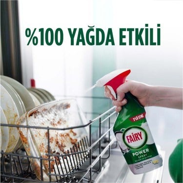3'ü 1 Arada Sprey ile Bulaşıklarınızda Zahmetsiz Temizlik