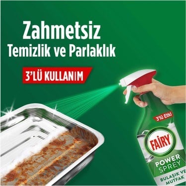 3'ü 1 Arada Sprey ile Bulaşıklarınızda Zahmetsiz Temizlik