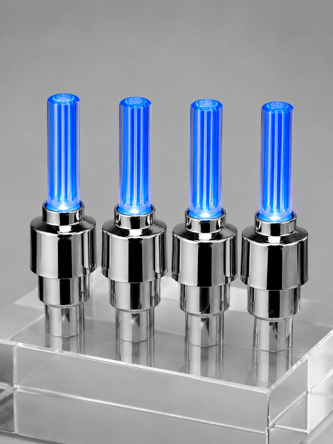4 Adet LED Lastik Sibop Işığı Otomobil İçin Hareket Sensörlü