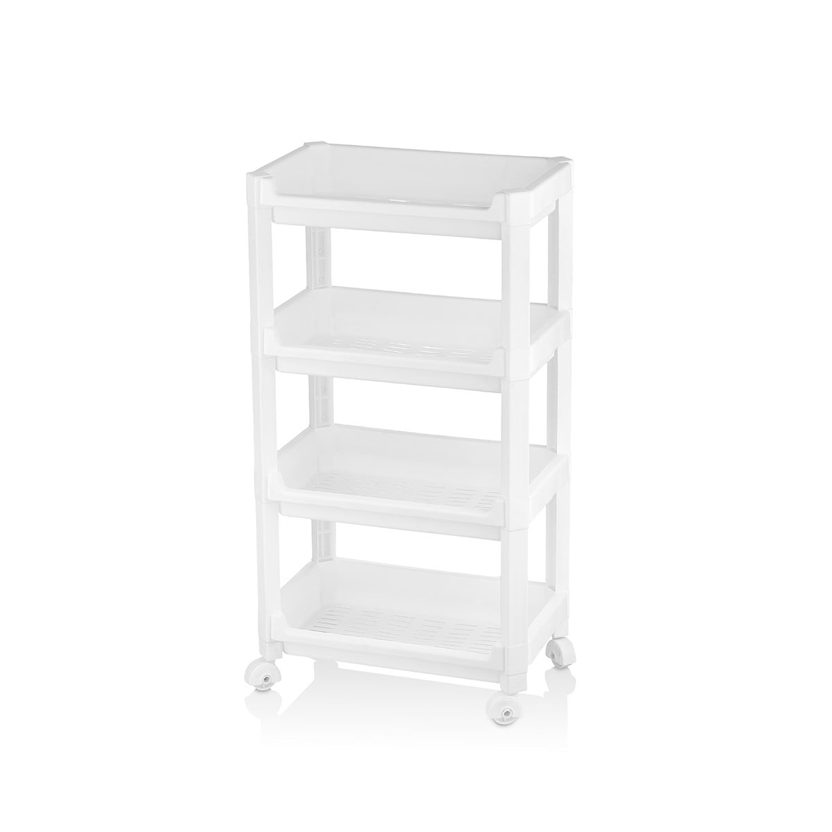4 Katlı Tekerlekli Sepet Organizer 355x220x670 mm