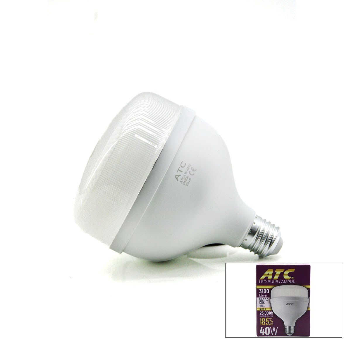 40W E27 LED Ampul 6500K 3100 Lümen