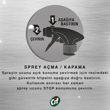 435 ml Fırın, Ocak ve Mangal İçin Temizleyici Sprey