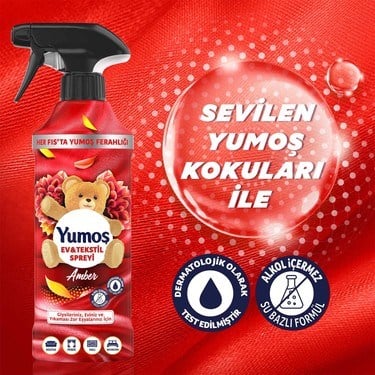 450 ml Yıkanması Zor Eşyalar İçin Amber Sprey