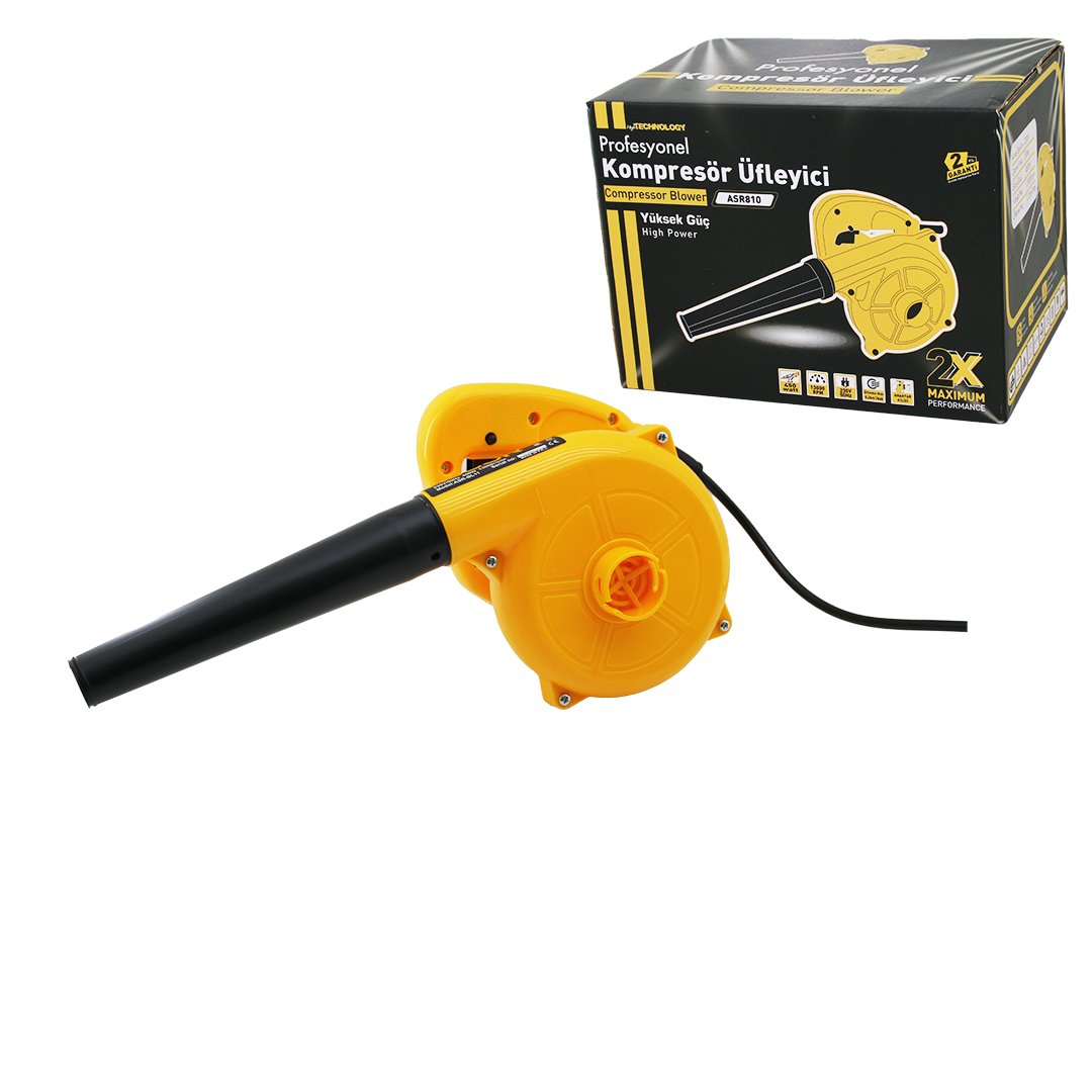 450W Hava Üfleme Makinesi (Kompresör & Körük)
