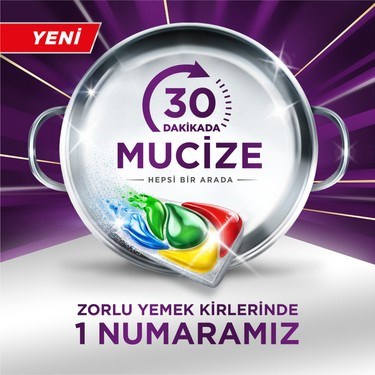 50 Adet Bulaşık Makinesi Deterjanı Kapsülü