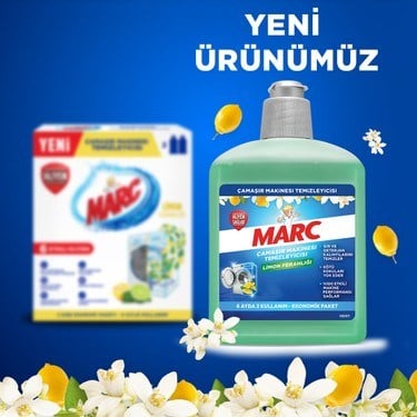 500 ml Limon Ferahlığı ile Çamaşır Makinesi Temizleyici