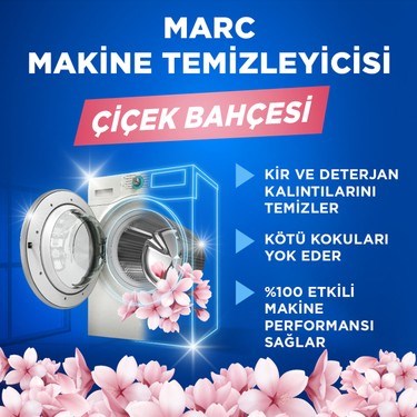 500 ml Türkiye Menşeli Çamaşır Makinesi Temizleyici Ürün