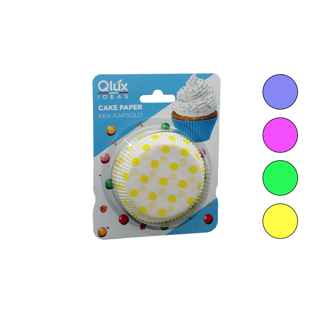 50li Kek Kapsülü - Cupcake / Muffin Kağıt Kapsül