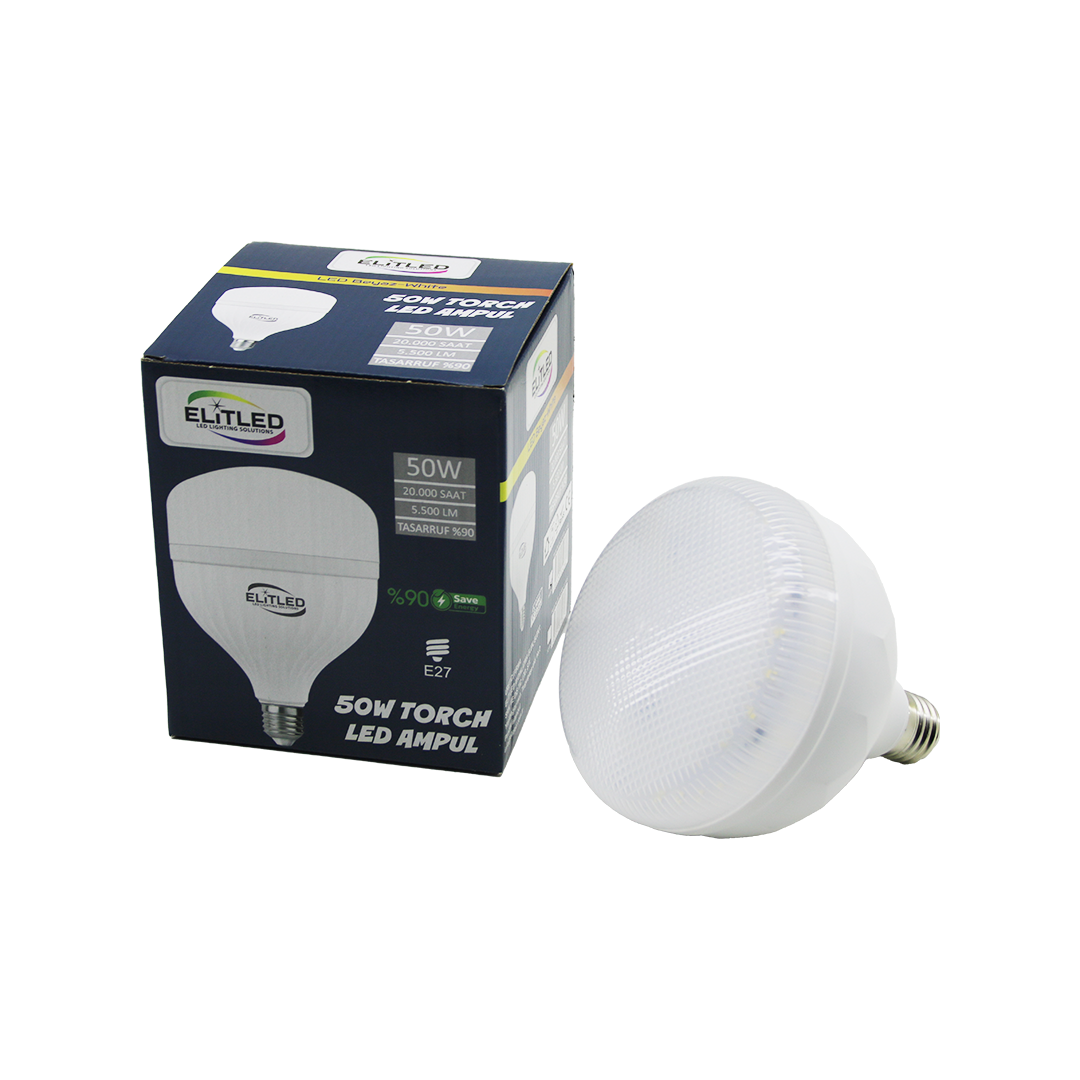 50W E27 LED Ampul 6400K 5500 lm